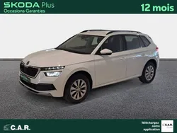 Blanc Utilisé 2022 Skoda Kamiq Ambition SUV | 20 900 € (Prix juste)