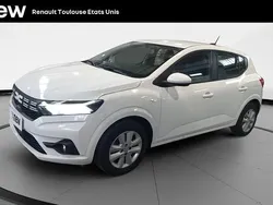 Blanc Utilisé 2023 Dacia Sandero Expression Citadine | 13 990 € (Prix juste)