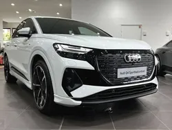 Blanc Utilisé 2023 Audi Q4 e-tron S-Line SUV | 53 480 € (Prix cher)