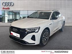Blanc glacier métallisé Occasion 2024 Audi Q8 Sportback e-tron Advanced SUV | 67 990 €
