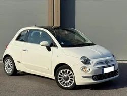 Blanc Utilisé 2019 Fiat 500 Lounge Berline | 8 990 € (Prix juste)