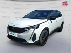 Noir Utilisé 2021 Peugeot 5008 GT Monospace | 23 499 € (Prix juste)
