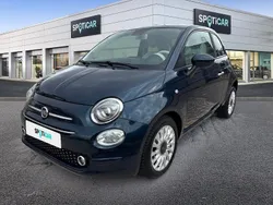 Epic blue métal Utilisé 2020 Fiat 500 Lounge Berline | 10 990 € (Prix juste)