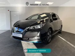 Noir Utilisé 2021 Nissan Leaf Tekna Citadine | 17 500 € (Prix juste)