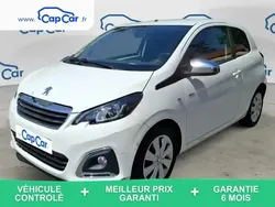 Blanc Utilisé 2019 Peugeot 108 Style Citadine | 6 790 € (Super prix)