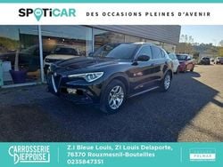 Noir Utilisé 2018 Alfa Romeo Stelvio Lusso SUV | 21 980 € (Prix cher)