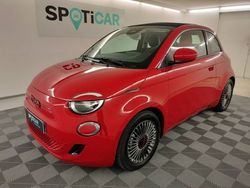Utilisé 2022 Fiat 500e Red Cabriolet | 18 390 € (Prix assez cher)