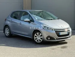 Gris Utilisé 2019 Peugeot 208 Active Citadine | 7 490 € (Bon prix)