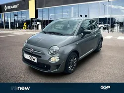Gris Utilisé 2022 Fiat 500 S Citadine | 12 999 € (Prix assez cher)