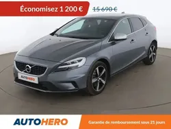 Gris Utilisé 2018 Volvo V40 R-Design Break | 14 490 € (Bon prix)