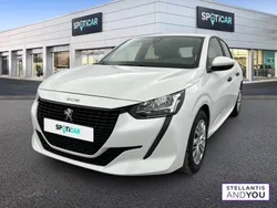 Blanc Utilisé 2021 Peugeot 208 Premium Citadine | 11 290 € (Prix juste)