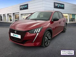 Rouge Utilisé 2021 Peugeot e-208 GT-line Citadine | 13 490 € (Bon prix)