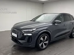 Gris magnétique Utilisé 2024 Audi Q6 e-tron S-Line SUV | 90 790 € (Prix assez cher)