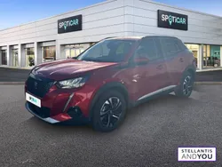 Rouge Utilisé 2021 Peugeot 2008 Allure SUV | 13 590 € (Prix juste)