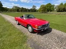 Rouge Utilisé 1989 Mercedes SL300 Cabriolet | 42 503 €