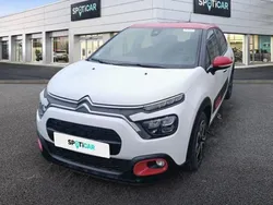 Blanc banquise (o) rouge aden Utilisé 2023 Citroën C3 PureTech Citadine | 11 999 € (Bon prix)