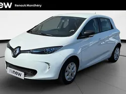 Blanc Utilisé 2019 Renault Zoe Life Citadine | 9 990 € (Prix assez cher)