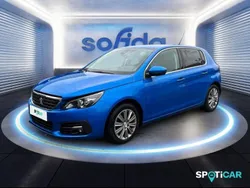 Bleu Utilisé 2020 Peugeot 308 Allure Berline | 12 590 € (Prix juste)
