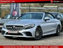 Gris Utilisé 2019 Mercedes C220 AMG line Cabriolet | 34 990 € (Prix assez cher)