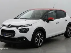 Blanc Utilisé 2022 Citroën C3 PureTech Citadine | 15 499 € (Prix juste)