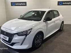 Blanc Utilisé 2022 Peugeot 208 Active Citadine | 13 999 € (Prix juste)