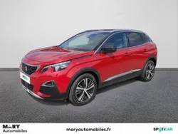 Rouge Utilisé 2019 Peugeot 3008 GT-line | 13 990 € (Prix juste)