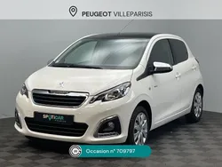 Blanc Utilisé 2019 Peugeot 108 Style Citadine | 9 990 € (Prix juste)