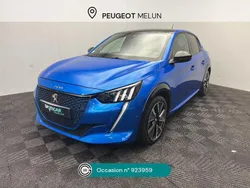 Bleu Utilisé 2021 Peugeot e-208 GT Citadine | 15 980 € (Prix juste)