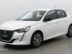 Blanc banquise (o) Utilisé 2023 Peugeot 208 Active Citadine | 13 999 € (Prix juste)