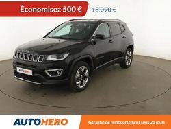 Noir Utilisé 2018 Jeep Compass Limited SUV | 17 590 € (Prix juste)