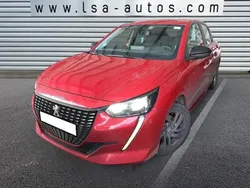 Rouge Utilisé 2022 Peugeot 208 Business-Line Citadine | 13 980 € (Prix juste)