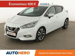 Blanc Utilisé 2016 Nissan Micra Tekna Citadine | 9 190 €