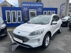 Premium blanc platinum Utilisé 2022 Ford Kuga Titanium SUV | 25 999 € (Prix juste)
