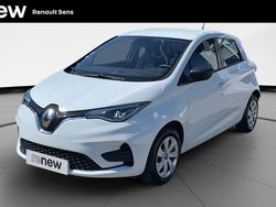 Blanc Occasion 2021 Renault Zoe Life Citadine | 13 820 € (Prix assez cher)