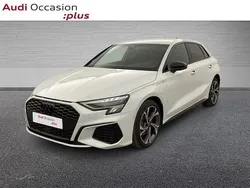 Blanc glacier métallisé Utilisé 2024 Audi A3 Sportback e-tron S-Line Berline | 37 890 € (Prix assez cher)