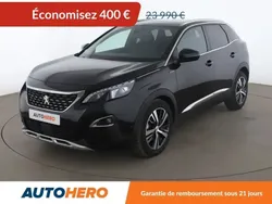 Noir Utilisé 2020 Peugeot 3008 GT-line SUV | 23 590 € (Prix juste)