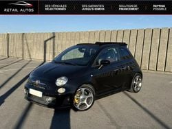Noir Utilisé 2013 Abarth 500C Turismo Cabriolet | 12 990 €