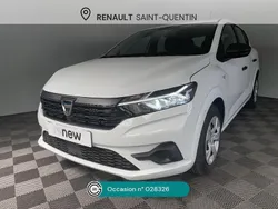 Blanc Utilisé 2022 Dacia Sandero Essentiel Citadine | 11 490 € (Prix juste)