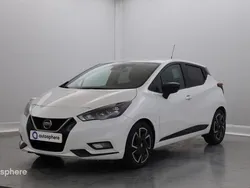 Blanc Utilisé 2021 Nissan Micra Citadine | 14 299 € (Prix juste)