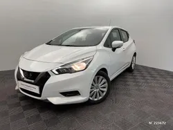 Blanc Utilisé 2020 Nissan Micra Acenta Citadine | 12 490 € (Prix juste)