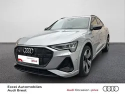 Argent fleuret métallisé Utilisé 2021 Audi e-tron Sportback S-Line SUV | 40 990 € (Prix assez cher)