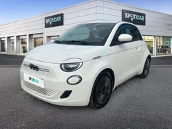 Blanc sempio Utilisé 2022 Fiat 500e Berline | 16 990 € (Prix juste)