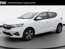 Blanc Utilisé 2024 Dacia Sandero Expression Citadine | 14 599 € (Bon prix)