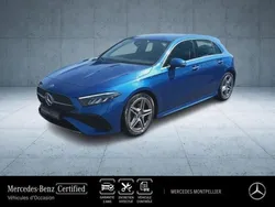 Bleu Utilisé 2024 Mercedes A180 AMG line | 32 990 € (Prix juste)