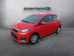 Rouge Utilisé 2021 Peugeot 108 Active Citadine | 9 480 € (Prix juste)