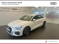 Blanc ibis Utilisé 2022 Audi A3 S-Line Berline | 31 990 € (Prix assez cher)