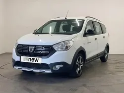 Blanc Utilisé 2021 Dacia Lodgy Monospace | 17 390 € (Prix assez cher)