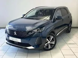 Bleu Utilisé 2021 Peugeot 5008 Allure Monospace | 19 990 € (Prix juste)