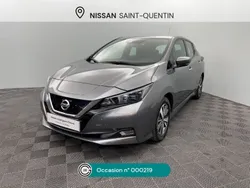 Gris Utilisé 2021 Nissan Leaf Acenta Citadine | 14 990 € (Prix juste)