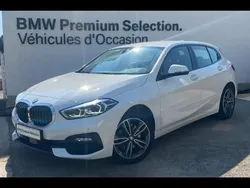 Blanc Utilisé 2021 BMW 116 Sport Line Citadine | 21 490 € (Bon prix)